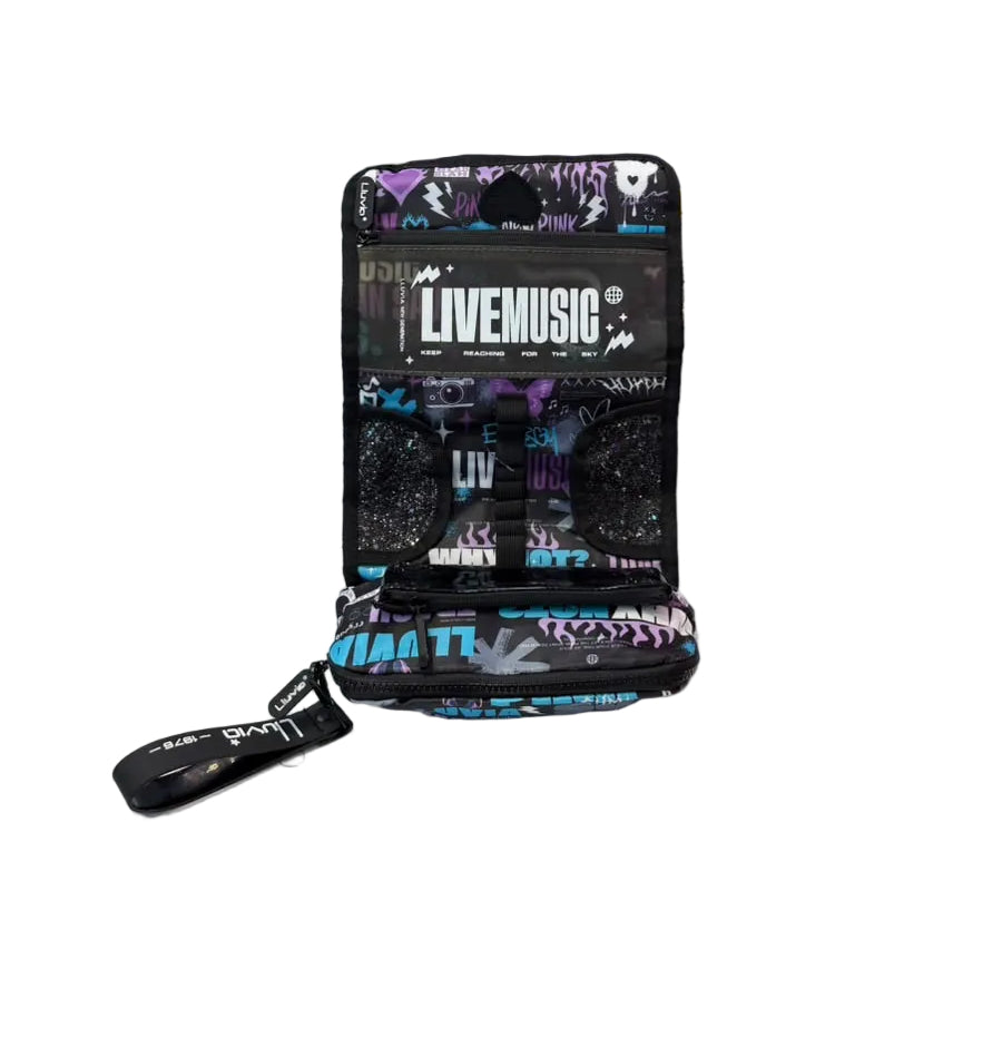 Lapicera Negra Con Figuras Lluvia LL26PCC06