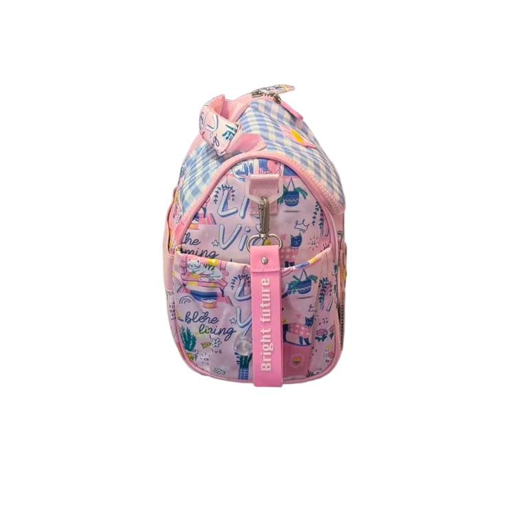 Lonchera Rosa Con Accesorios Lluvia LL26LBC15