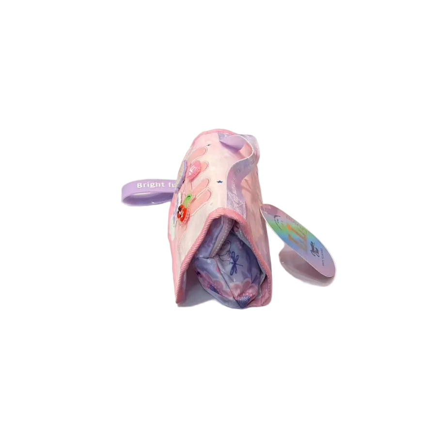 Lapicera Rosa Con Figuras Lluvia LL26PCC07