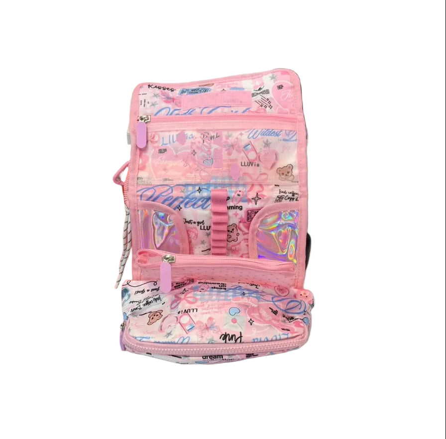 Lapicera Rosa Tornasol Lluvia LL26PCC46