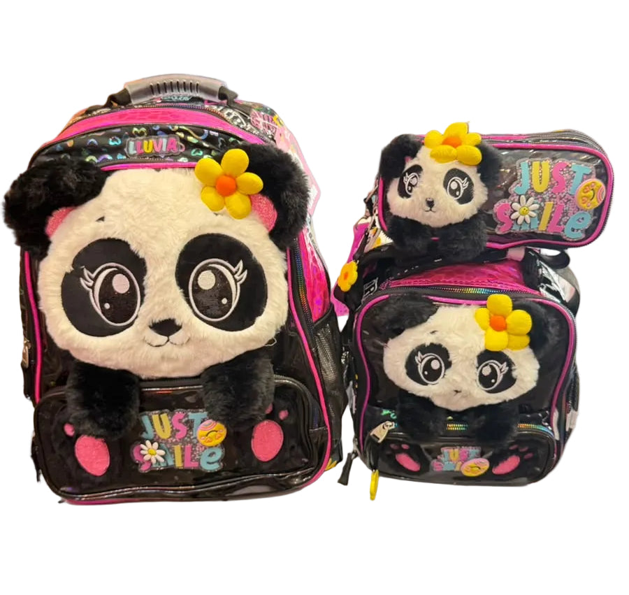 Combo Primaria Oso Panda Lluvia LL26BPD03