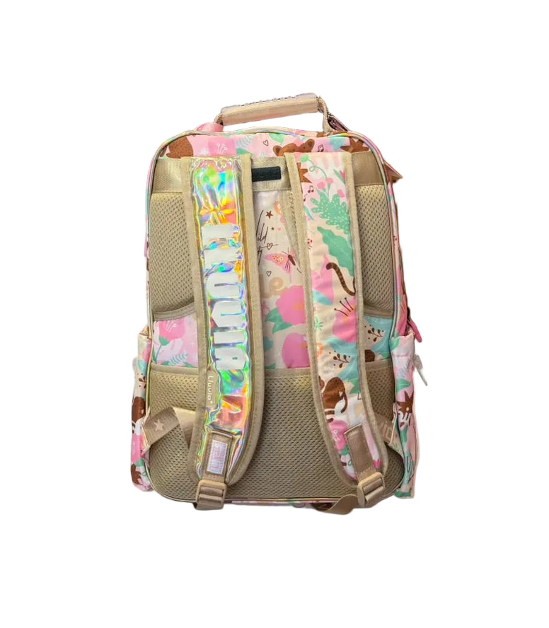 Mochila Primaria Leopardo Lluvia LL26BPC02
