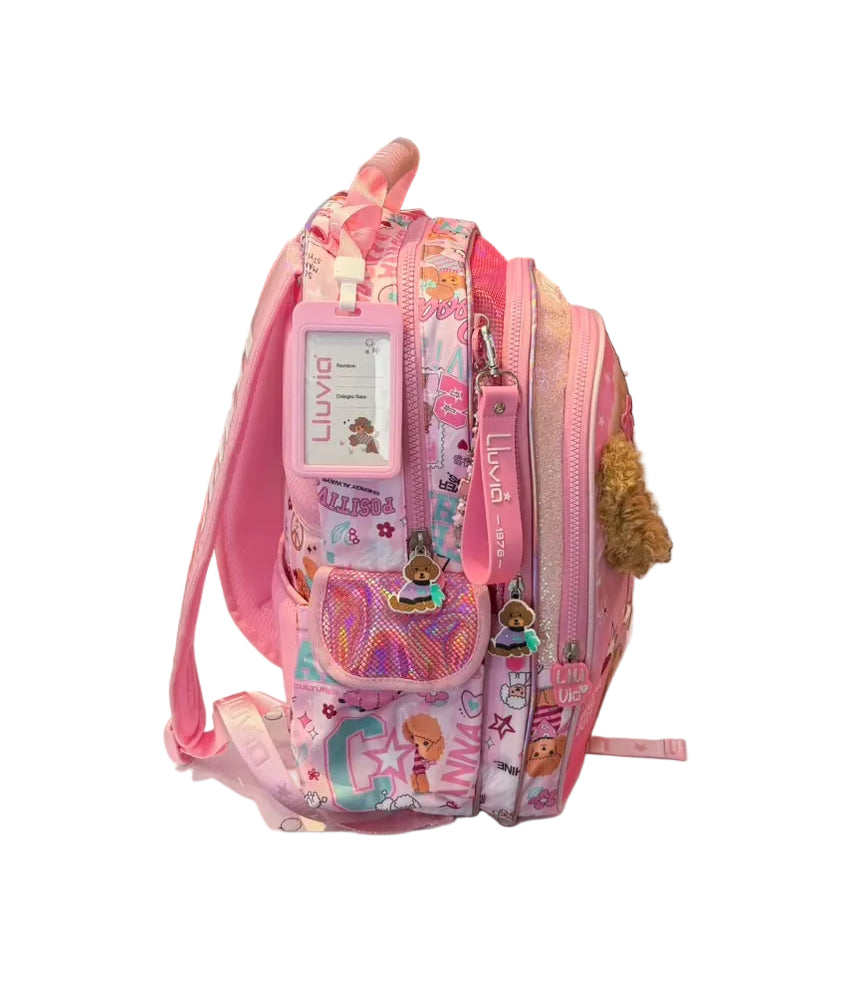 Mochila Primaria Perro Lluvia LL26BPC03