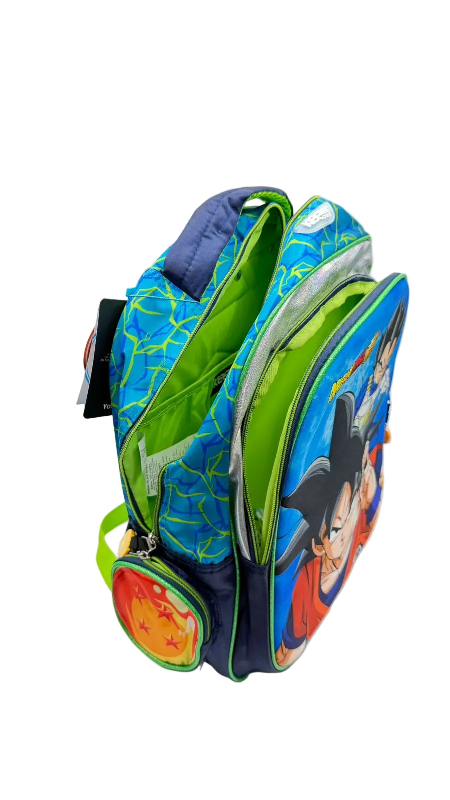 Mochila Primaria Dragon Ball Z Yadatex DBS140-BP141A