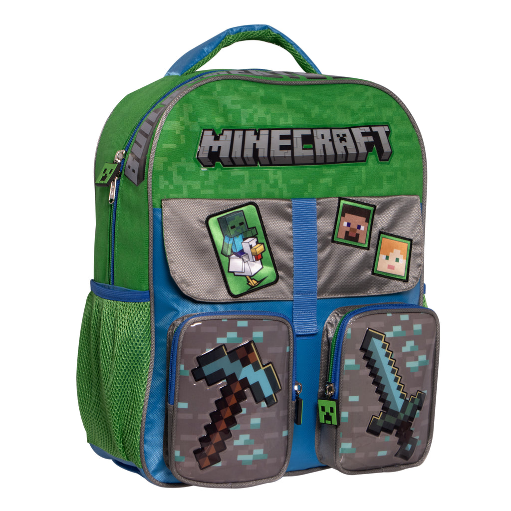 Mochila Primaria Minecraft Ruz M190014