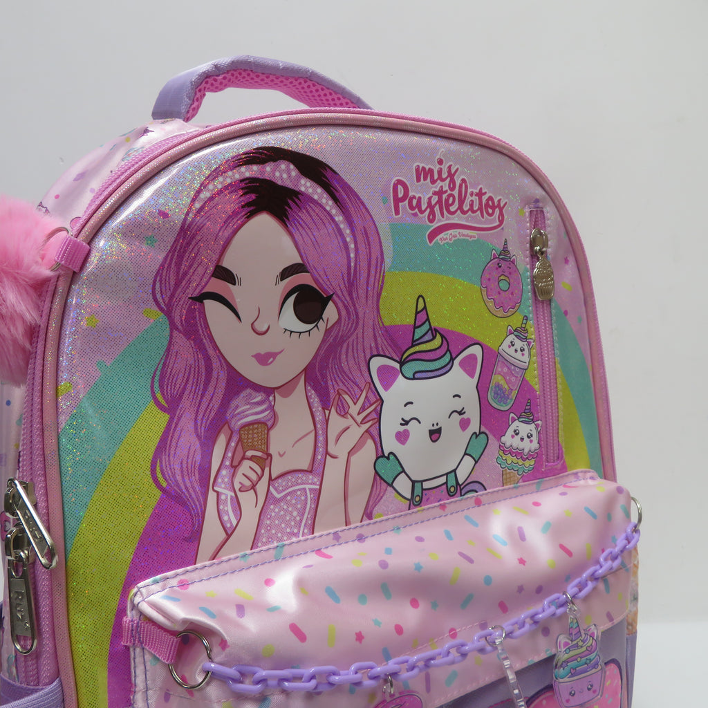 Mochila Primaria Mis Pastelitos Ruz M192924