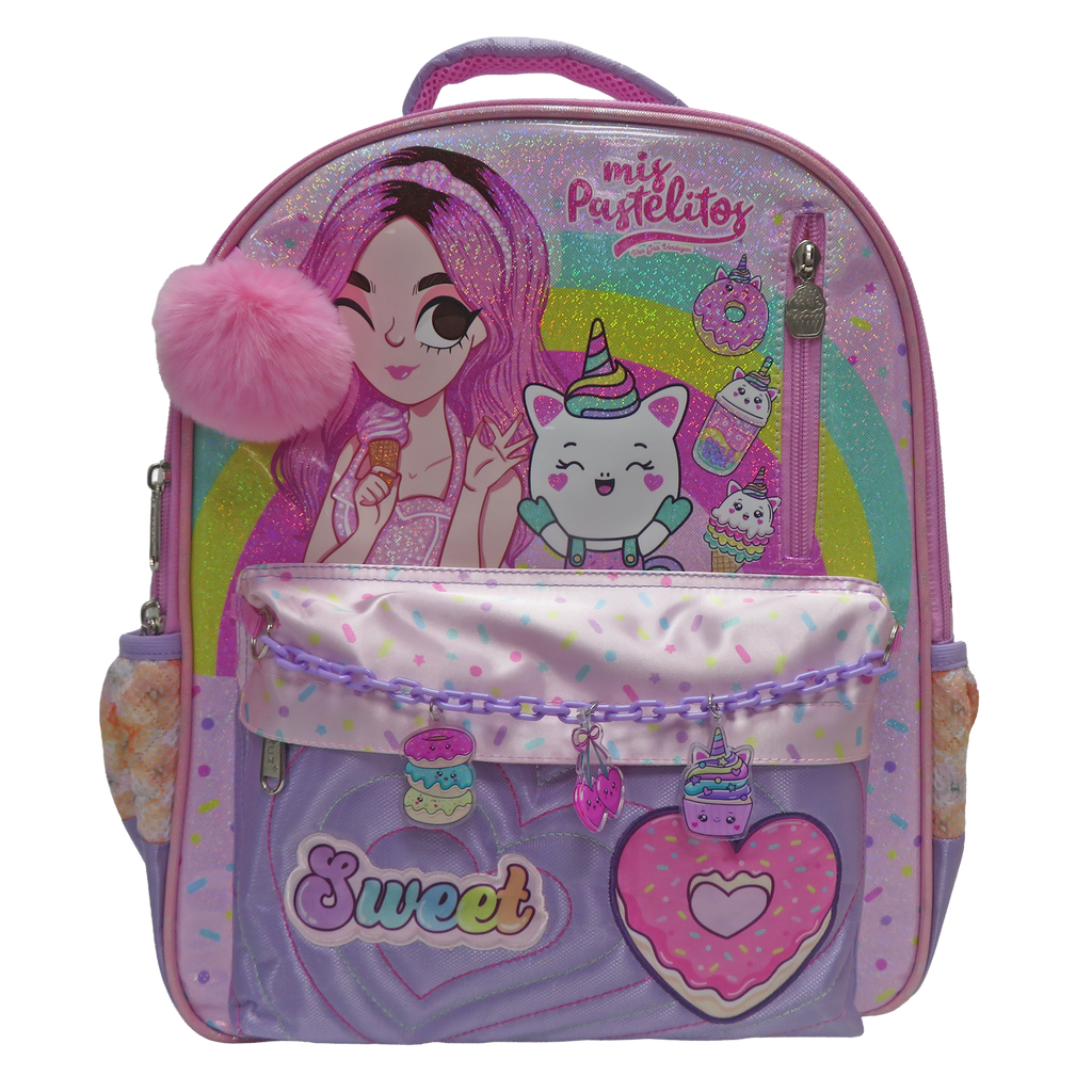 Mochila Primaria Mis Pastelitos Ruz M192924