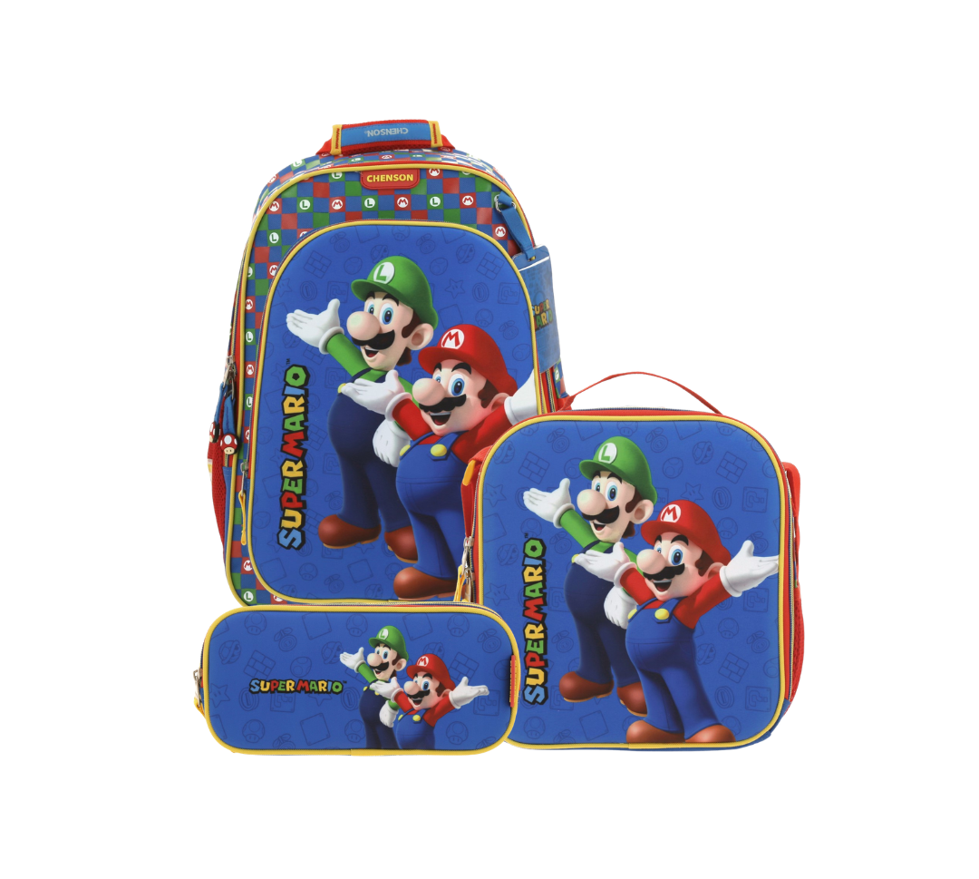Combo Primaria Mario Bros Chenson MB65967-9