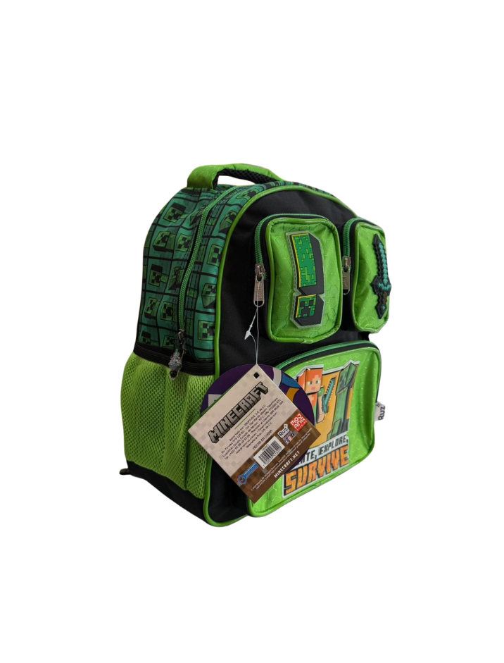 Mochila Kinder Minecraft Ruz 186843