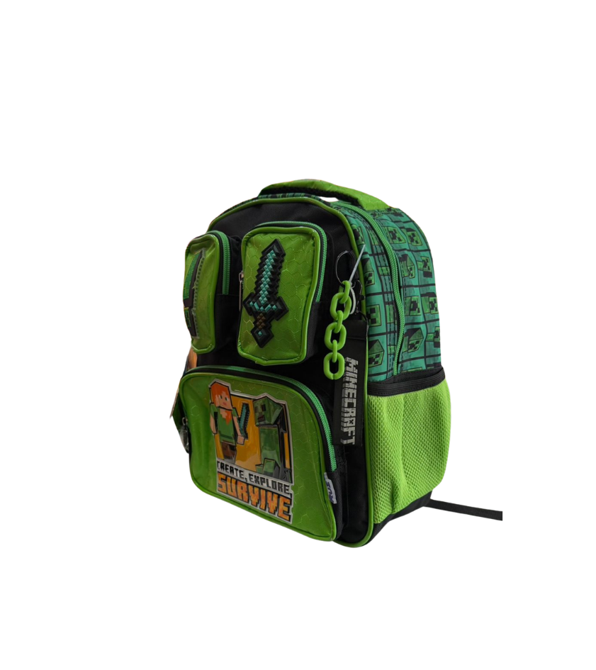 Mochila Kinder Minecraft Ruz 186843
