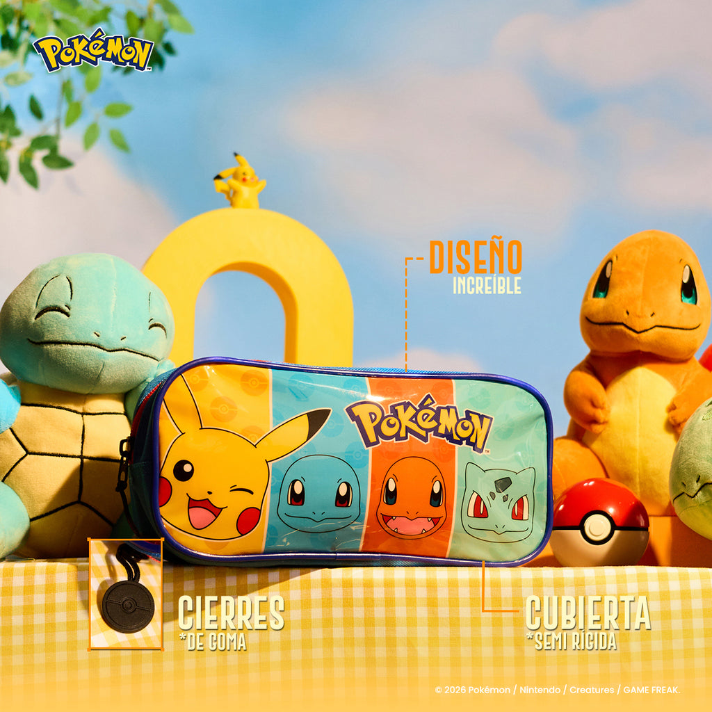Combo Primaria Pokemon Yadatex PKM002-BP081A