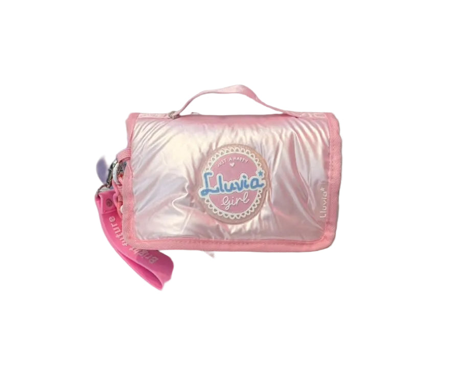 Lapicera Rosa Tornasol Lluvia LL26PCC46