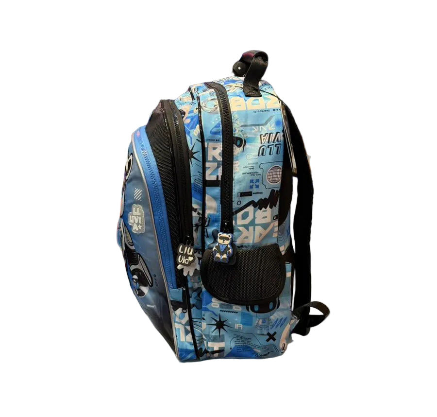 Mochila Primaria Oso Polar Lluvia LL26BPC05