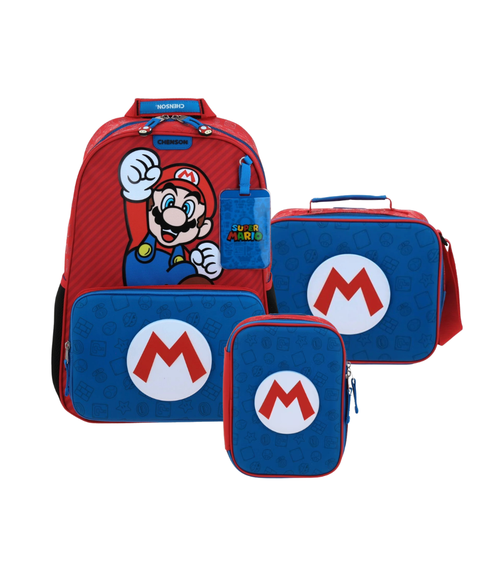 Combo Primaria Mario Bros Chenson MB71104-9