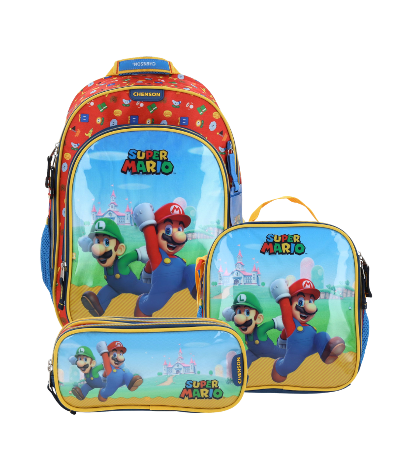 Combo Primaria Mario Bros Chenson MB66581-9