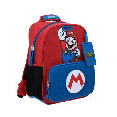 Mochila Kinder Mario Bros Chenson MB71108-9