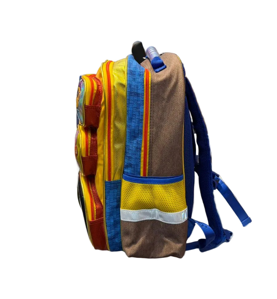 Mochila Primaria Simios Lluvia LL26BPD06