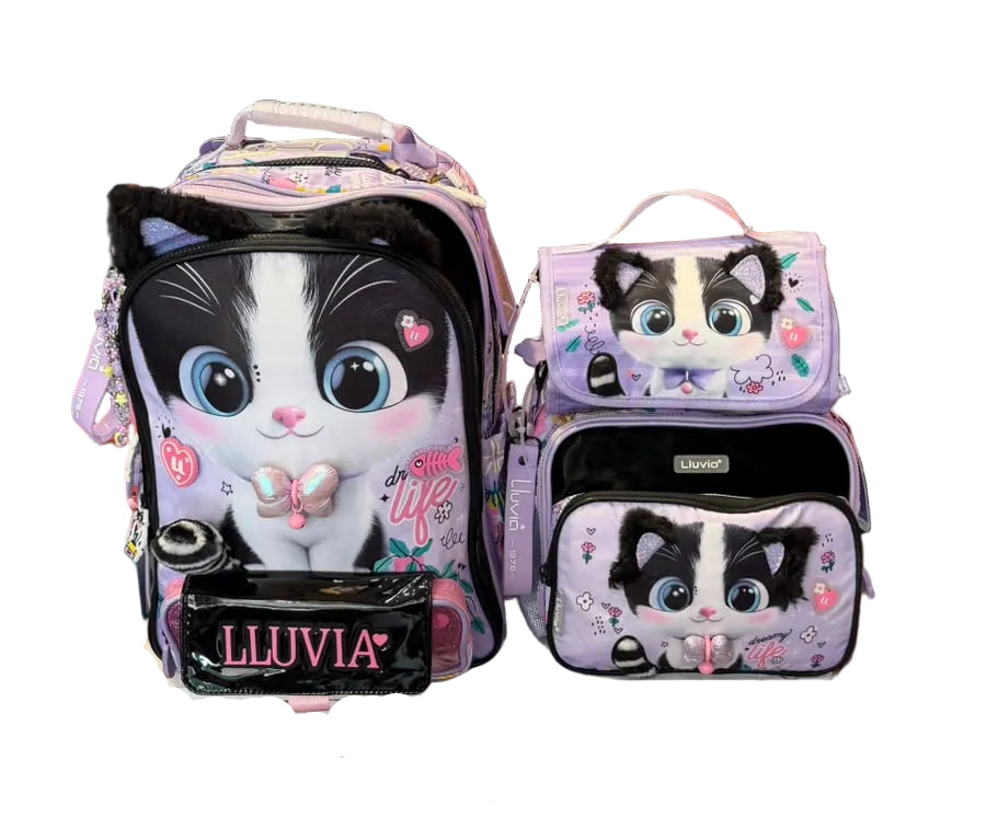 Combo Primaria Gato Lluvia LL26BPC01