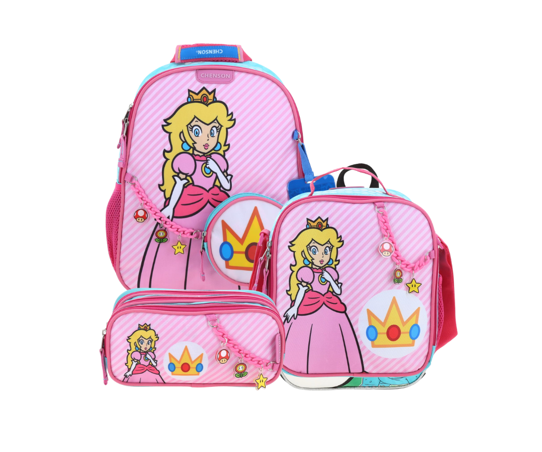 Combo Kinder Peach Mario Bros Chenson MB71149-T